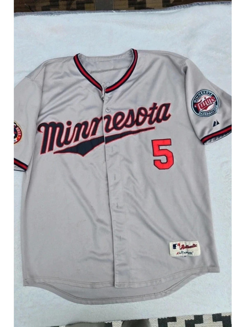 Minnesota Twins Michael Cuddyer #5 Majestic Jersey Size 56